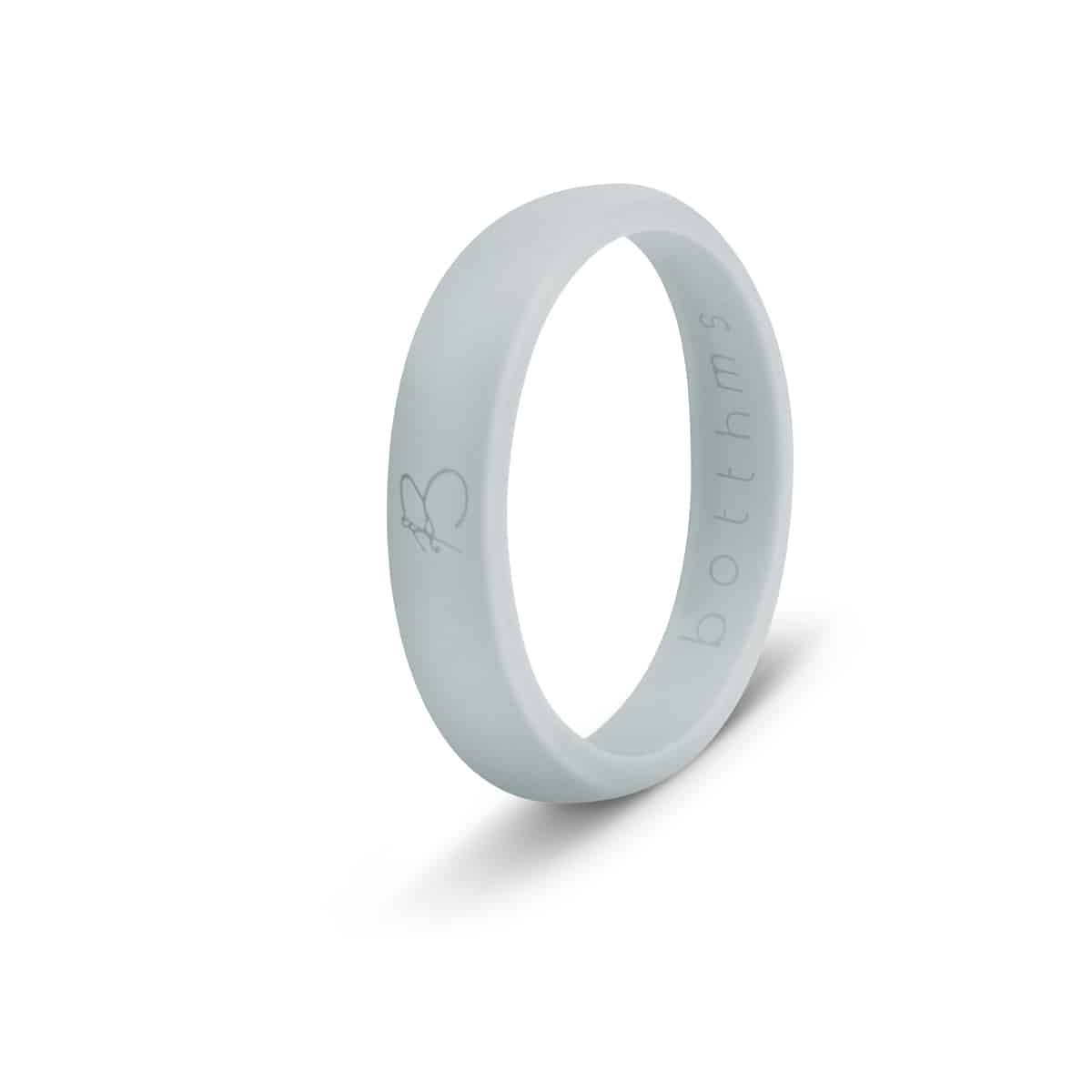 botthms light grey silicone ring